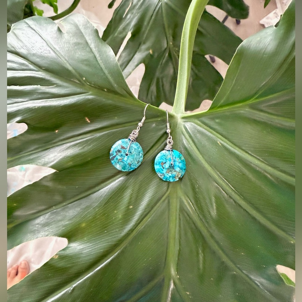 Turquoise earrings